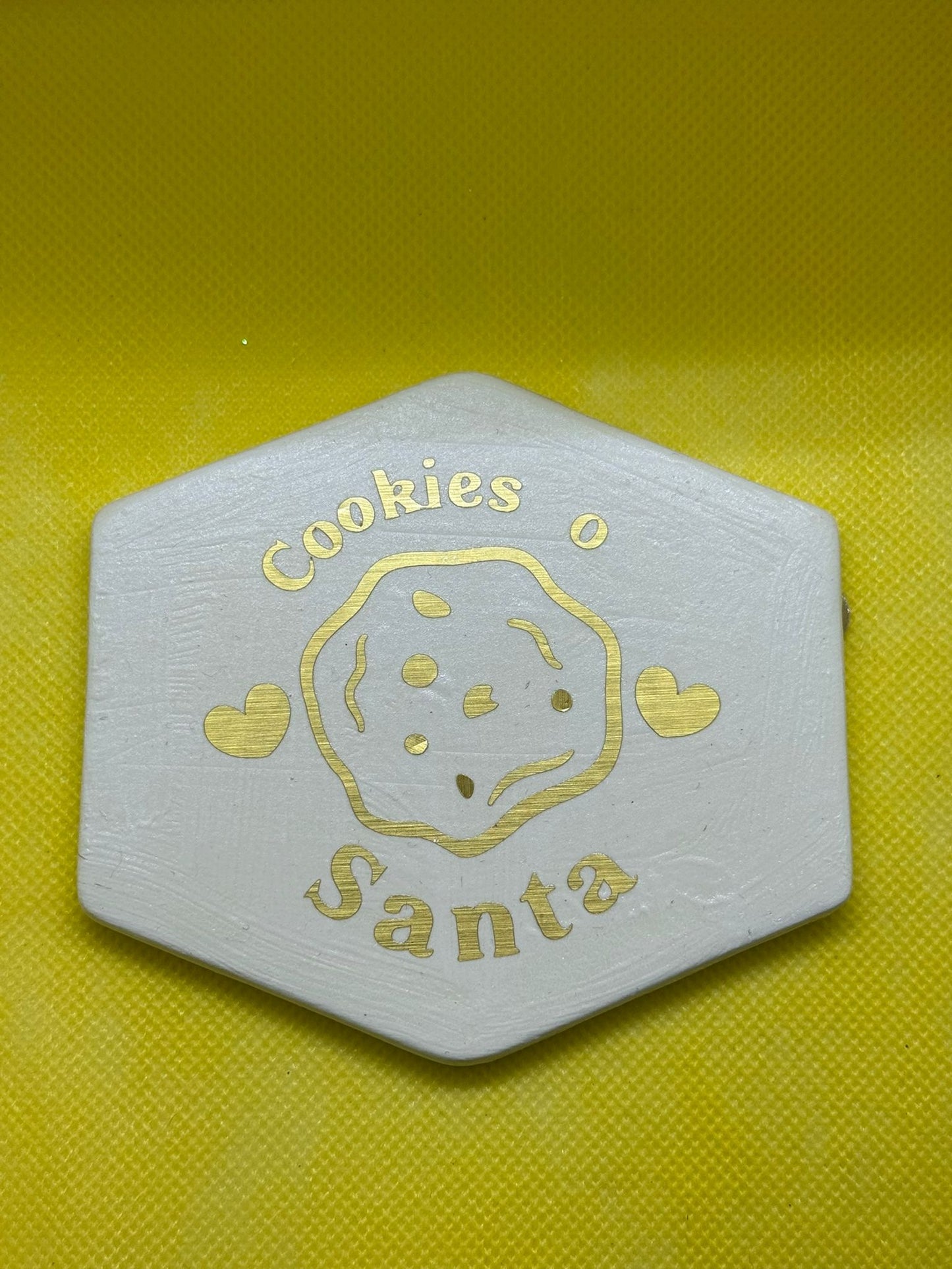 Santa's milk and cookies set