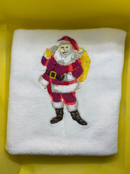 Santa Tea towel