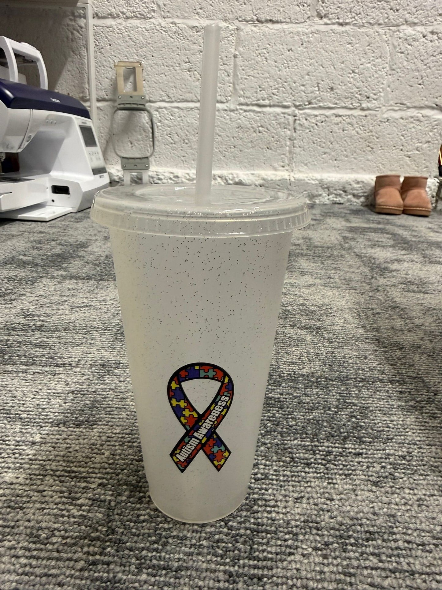 Autism awareness cup