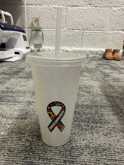 Autism awareness cup