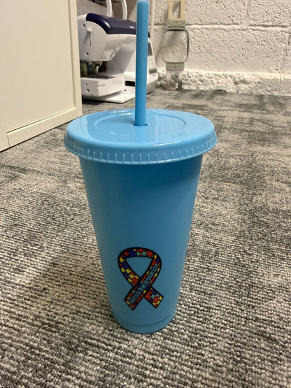 Autism awareness cup