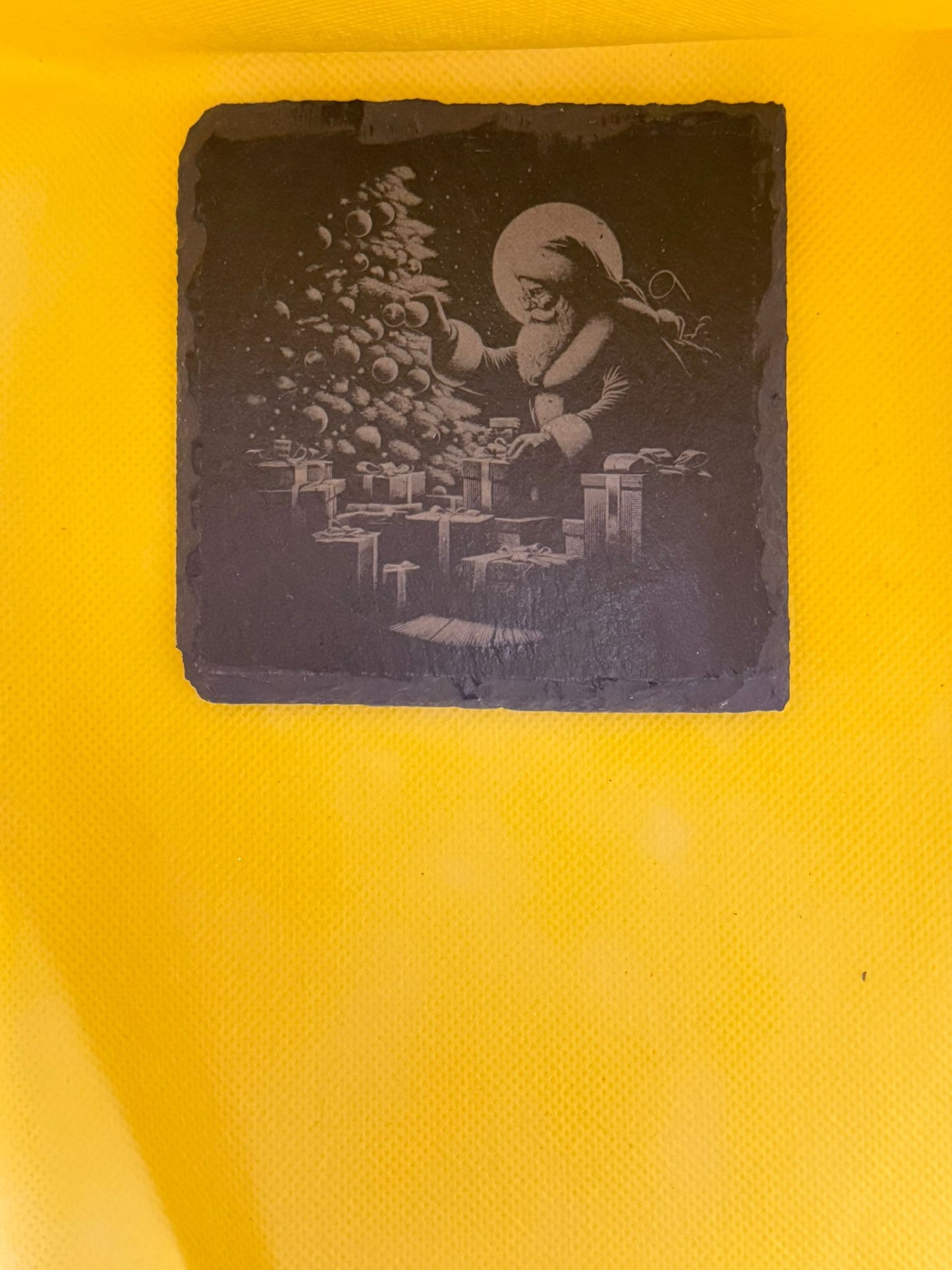 Engraved Christmas Slate