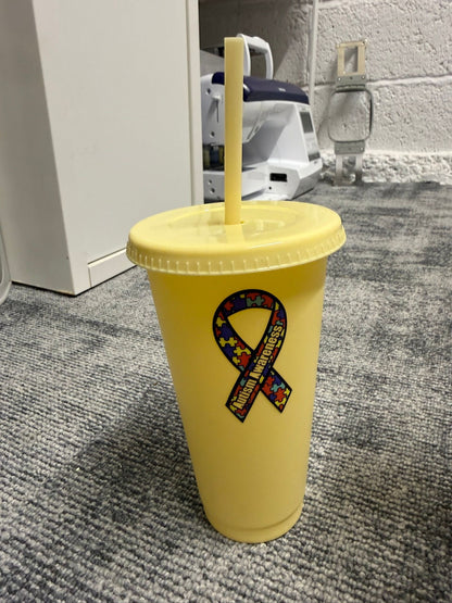 Autism awareness cup