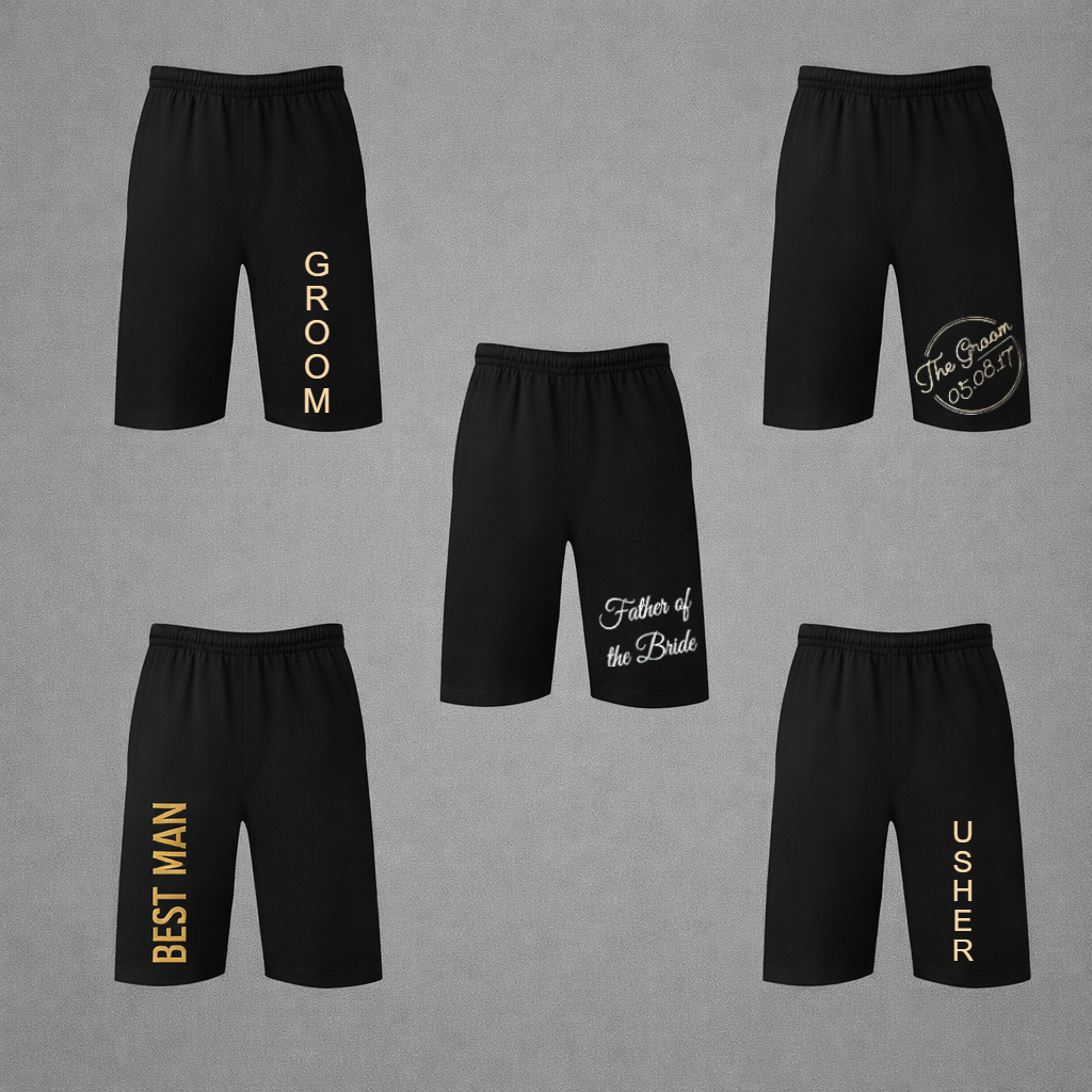 Groom and Groomsmen Pyjama Shorts