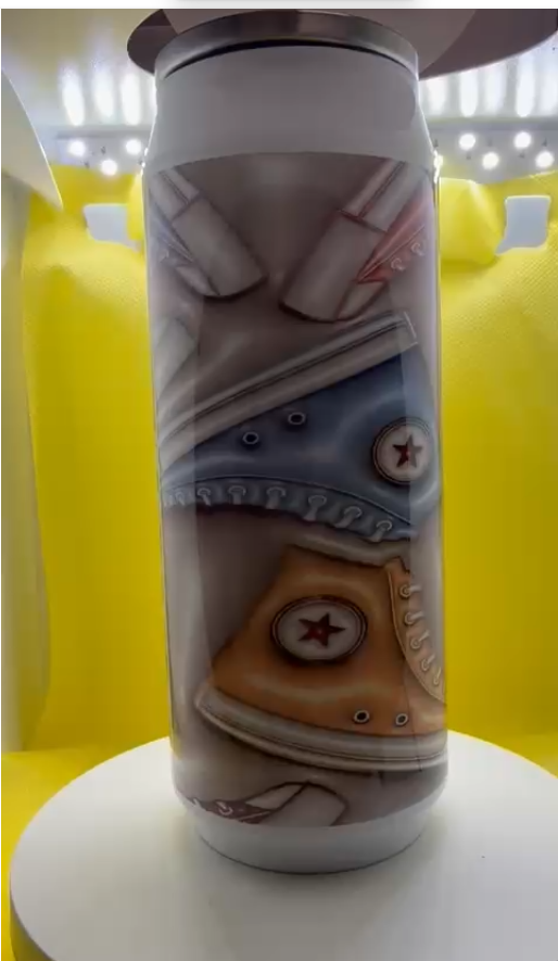 Sneaker metal tumbler
