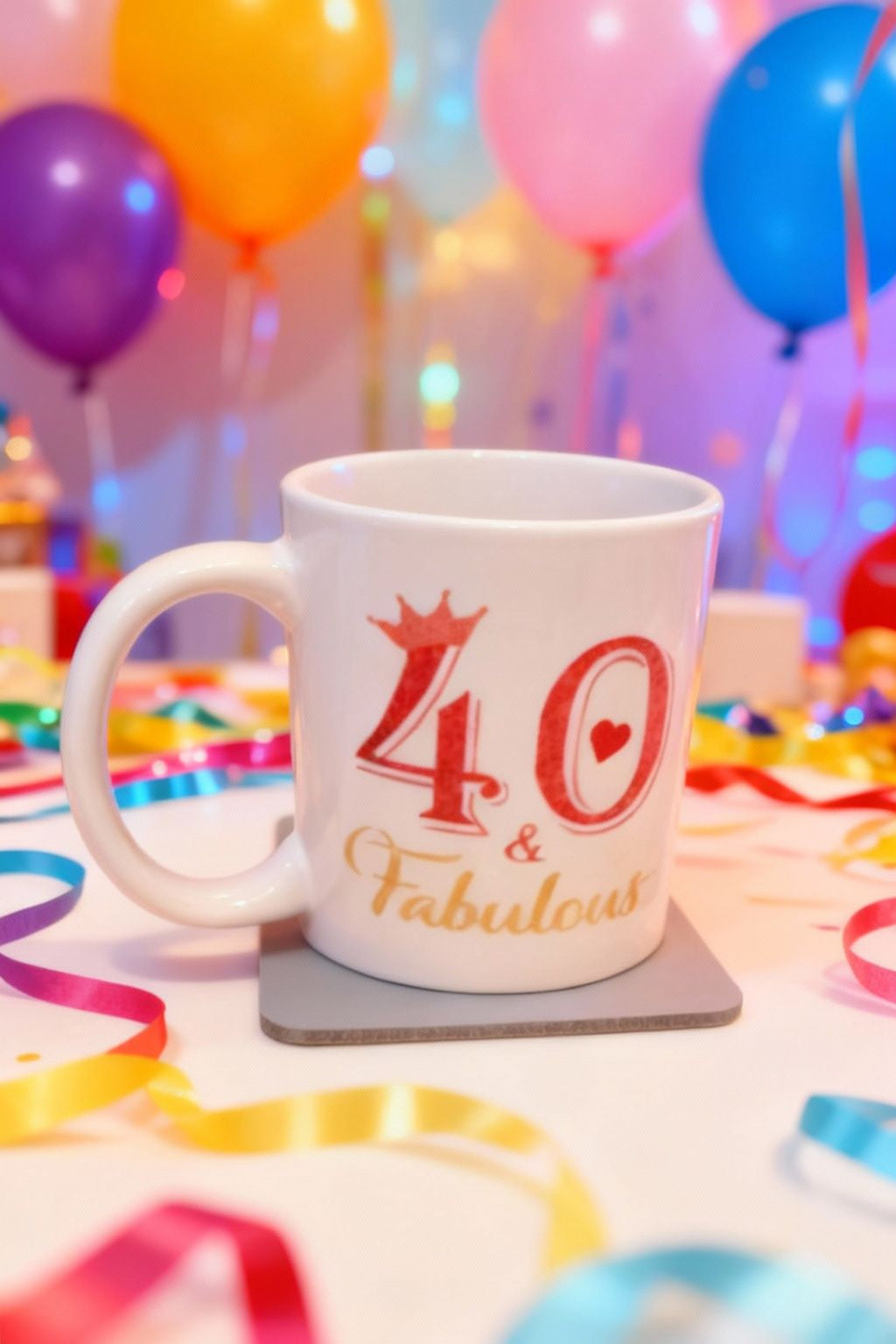 40 and Fab Mug