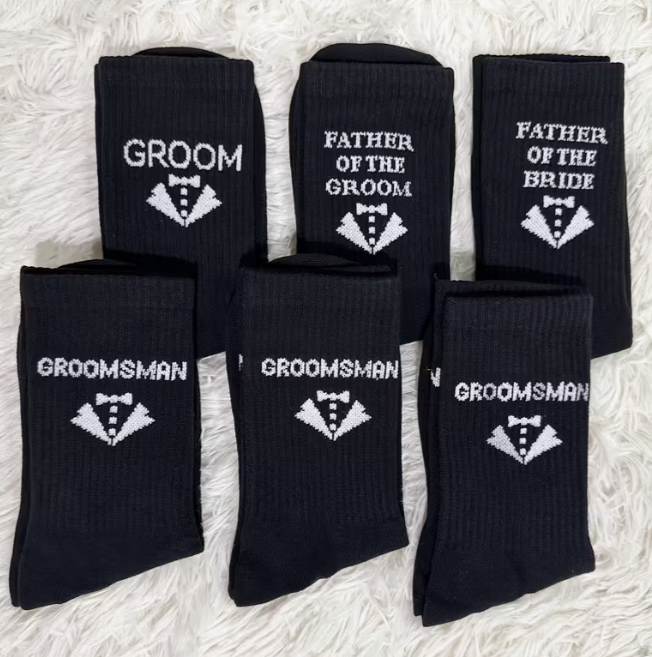 Groomsmen socks