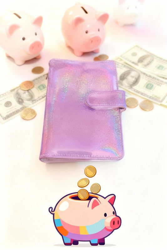 Money saving challenge wallet