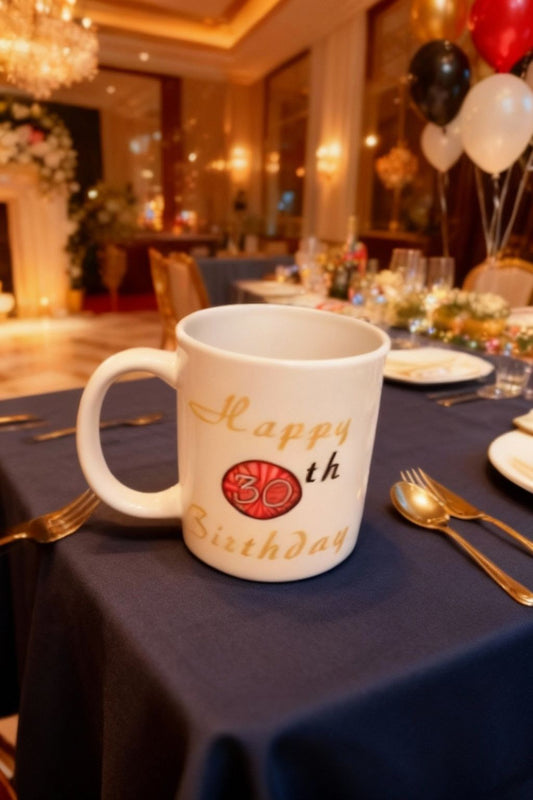 30th birthday mug