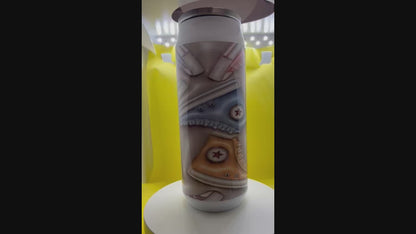 Sneaker metal tumbler